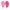 Copper Ion Exfoliating Gloves, 2 Pair in Pink & Rose, shown flat 